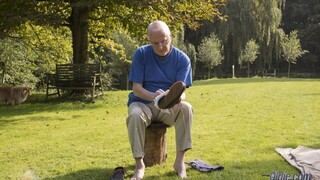 Shiny Boots for a Blonde Bombshell's Pleasure - секс видео онлайн YAY.PORN