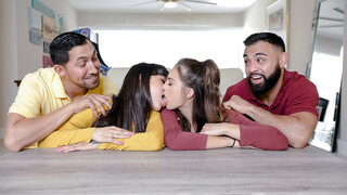 Stepfamily Swap: Dad and Daughter Swap Partners for Hot Foursome - секс видео онлайн YAY.PORN