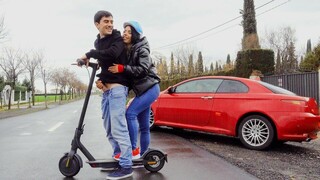 Megan Fiore Riding Scooter - Deep Throat & Rough Doggy - секс видео онлайн YAY.PORN
