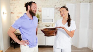 Nuru Massage Turns into Wild Fingering & Deepthroat Session - секс видео онлайн YAY.PORN