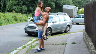 Смотри Ginger Fox in Thong Gets Pussy Licked Before Hardcore Fuck - Cum Swallowing - лучшее порно YAY.PORN