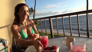 Amateur Blonde Jade Amber - Shaved Pussy Outdoor Fuck - секс видео онлайн YAY.PORN