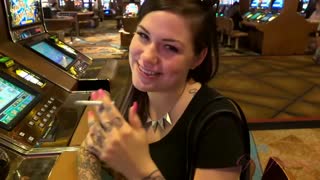 Brunette Karmen Karma teases with hot handjob - секс видео онлайн YAY.PORN