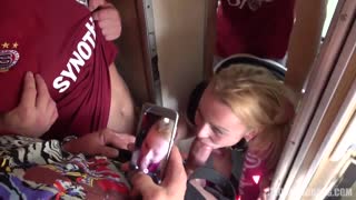 Czech Blonde Takes on Multiple Guys 21 Part 1 - секс видео онлайн YAY.PORN