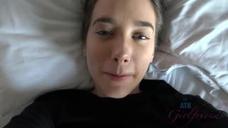 Hot brunette Gia Paige striptease & fingering - секс видео онлайн YAY.PORN