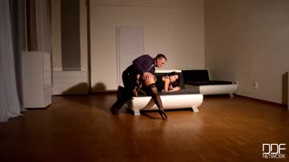 Dominant Teaches Czech Brunette Satin Bloom – Spanking & Anal - секс видео онлайн YAY.PORN