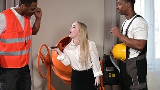 Haley Spades Gets DP'd by Construction Workers with Big Black Dicks - секс видео онлайн YAY.PORN