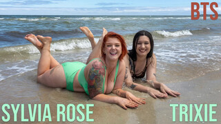 Behind the Scenes with Trixie and Sylvia Rose - секс видео онлайн YAY.PORN