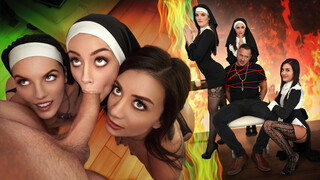 The Devil Gets Fucked by Three Hot Nuns - секс видео онлайн YAY.PORN