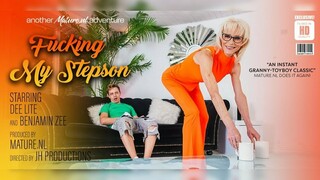 Blonde Granny Sucks Stepson's Cock! - секс видео онлайн YAY.PORN
