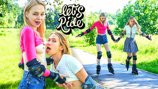 Смотри Nika and Elloise Shaved Pussy Fun on Skates - лучшее порно YAY.PORN