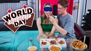 Natural Tits Teens Celebrate World Chocolate - секс видео онлайн YAY.PORN