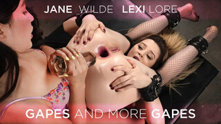 More Gaping Holes: Jane Wilde and Lexi Lore - секс видео онлайн YAY.PORN