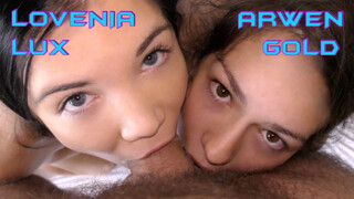 Small Tits, Big Fun: Lovenia Lux and Arwen Gold - секс видео онлайн YAY.PORN
