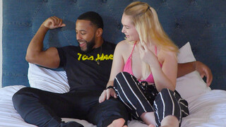 Blonde Bombshell Layla Quinn Wants Draco Young's Black Cock - секс видео онлайн YAY.PORN