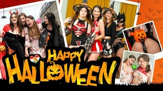 Смотри Milka's Big Tits Halloween Lesbian Party - лучшее порно YAY.PORN